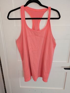 Lululemon Swiftly Tank Coral Colour